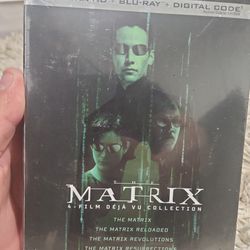 Matrix 4K Uktra HD 4 Film Deja Vu Collection 