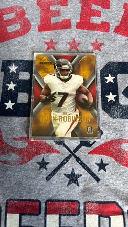 2023 NFL Wild Card Inc Bijan Robinson Shrt #r’d 2/3 RC! NRM/M Cond!