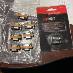 Lot Of 7 Null Modem Plus A Serial Coupler 
