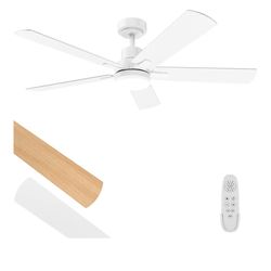 Ceiling Fan With Light 52-Inch