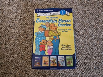 My Favorite Berestain Bears Stories Learning To Read Books Box Set