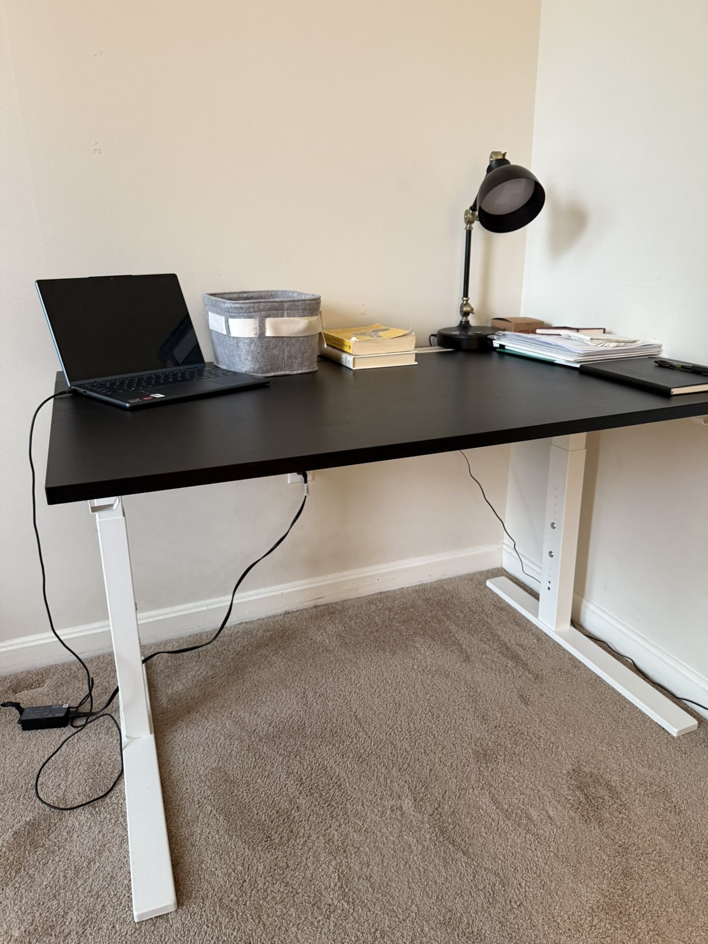 Full Scape Office Or Study Table - Can Adjust Height