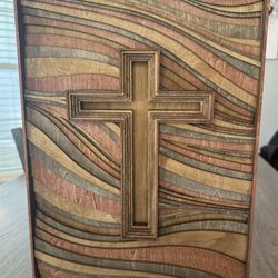 Wall Decor - Multi-layered wooden Cross Wall Hanging 