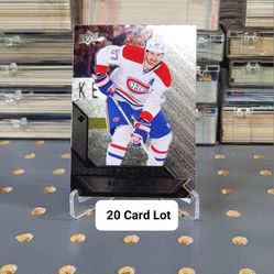 🏒 (20) Upper Deck Black ⚫️ 💎 Cards