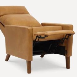 Burrow Rye Recliner – Top Grain Leather