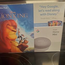 Disney and Google Home Mini