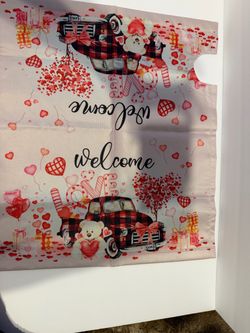 Valentines mailbox cover