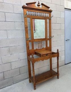Vintage Hallway Rack/ Stand