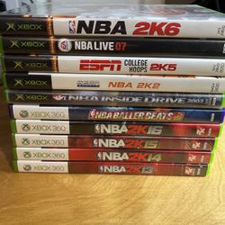 Xbox And Xbox 360 Basketball Games