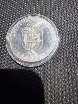 1970 Panama 5 Balboas 