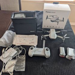 New Potensic Atom SE drone, 2 32 min batteries, factory case, GPS RTH