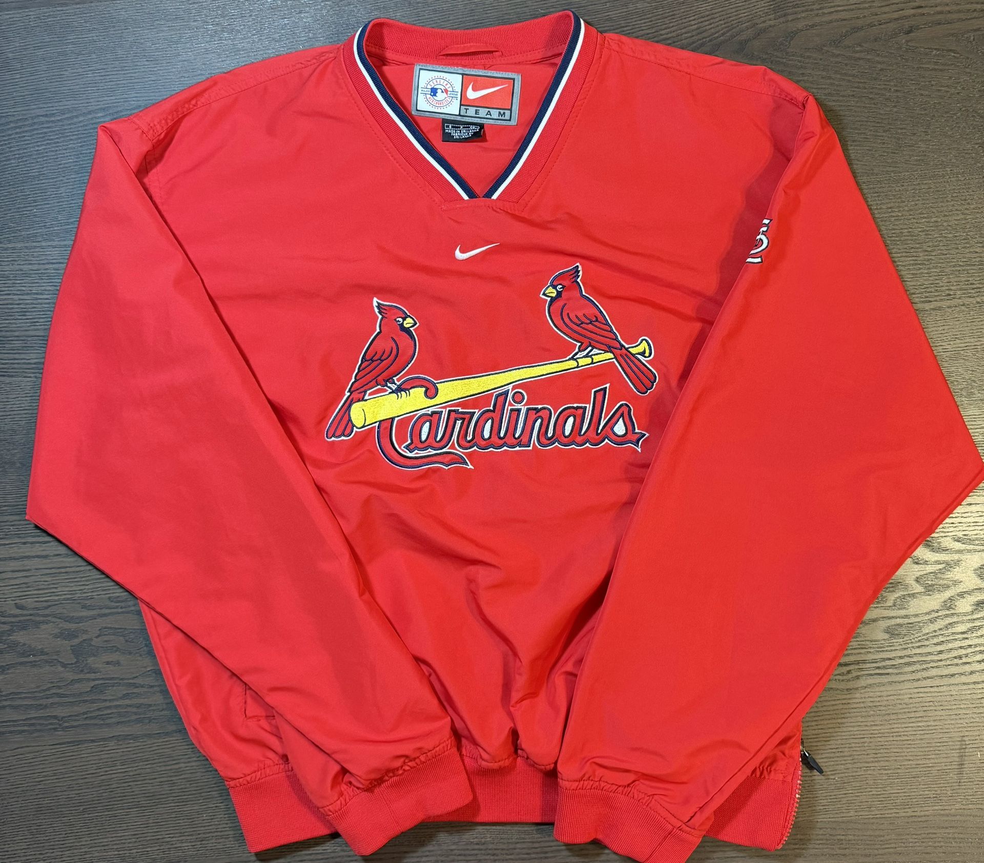 St. Louis Cardinals Vintage Nike Windbreaker (Rare)