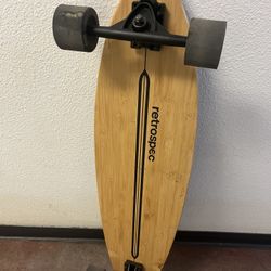 Brand New Used Retrospec Fishtail Longboard