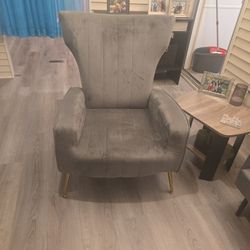 Gray Stylish Club Chair