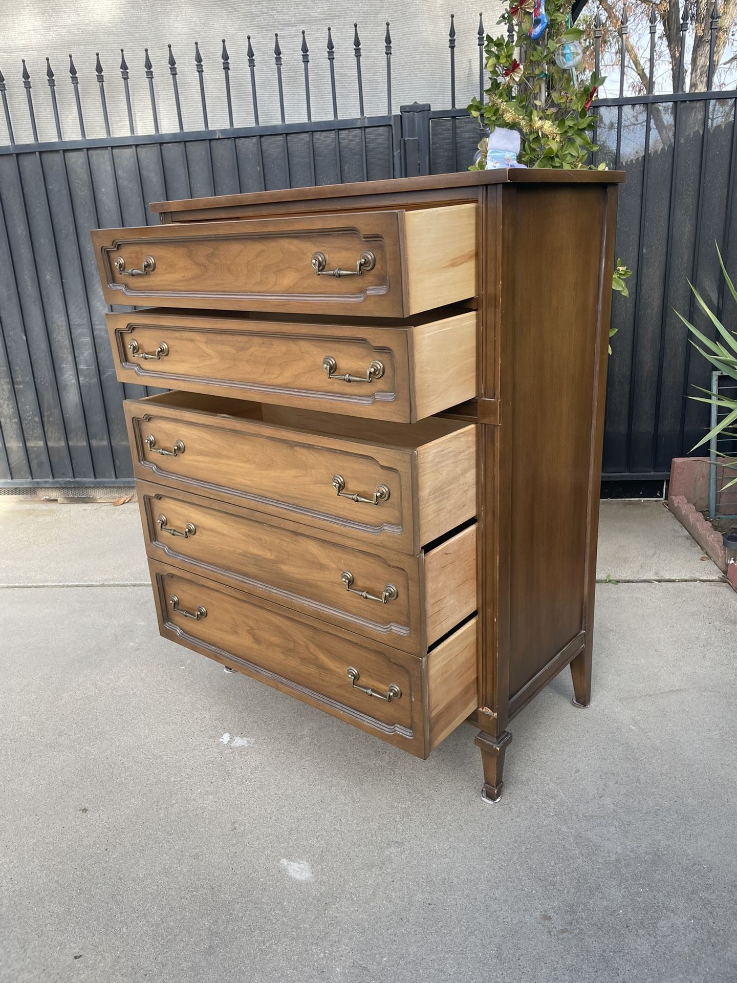 Vintage High Boy Dresser