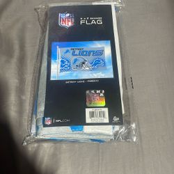 Detroit lions flag 3x5