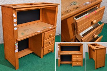 Solid wood desk - 44x19x49
