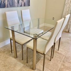 Brand New White Dining Room Set 