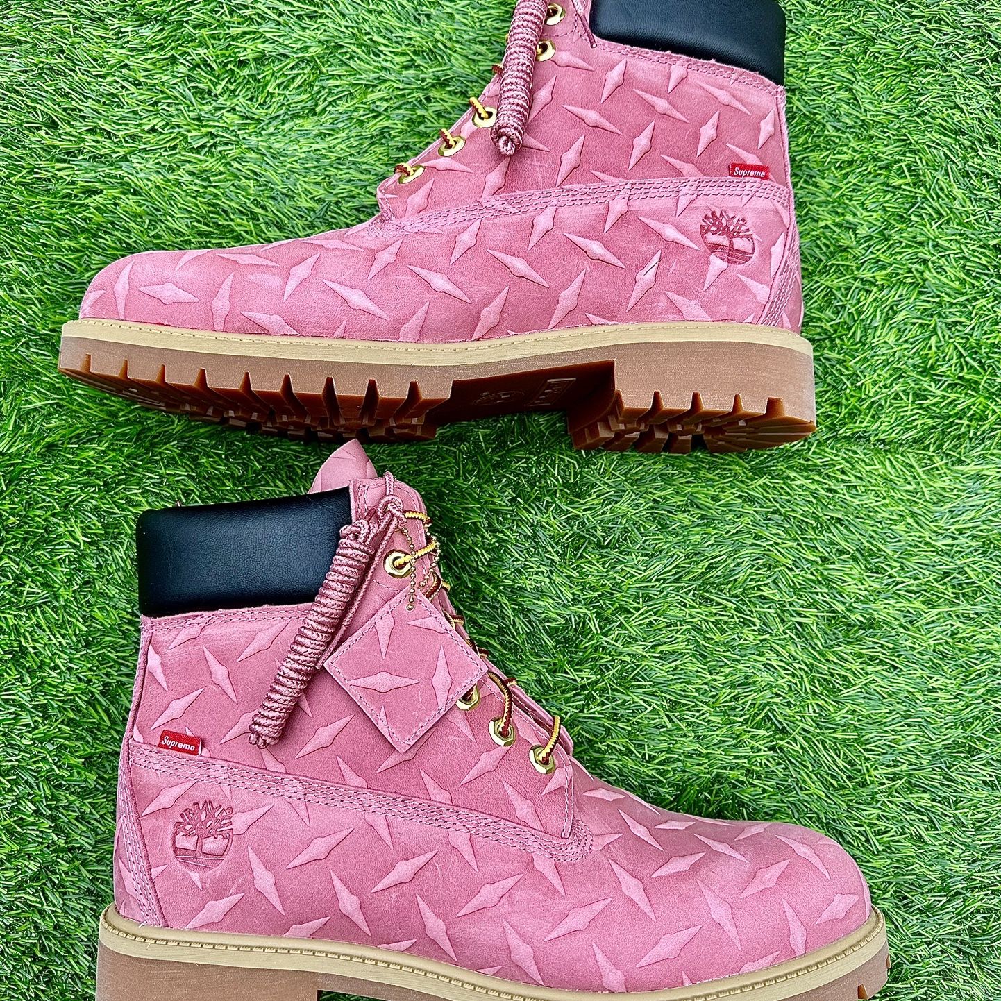 Supreme Rosa Timberland Boots Supreme®/Timberland® Diamond Plate 6 