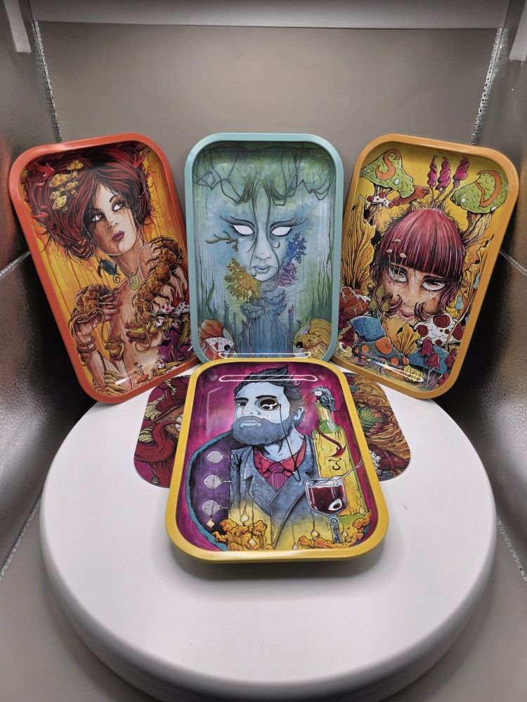 Art Rolls Rolling Trays