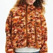 New Ugg Marlene Boucle Zip Up Coat Jacket Sz XL