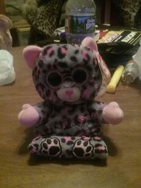 New TY beanie baby cell phone holder.
