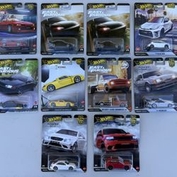 Hot Wheels Premium $10 each or 3/$25 