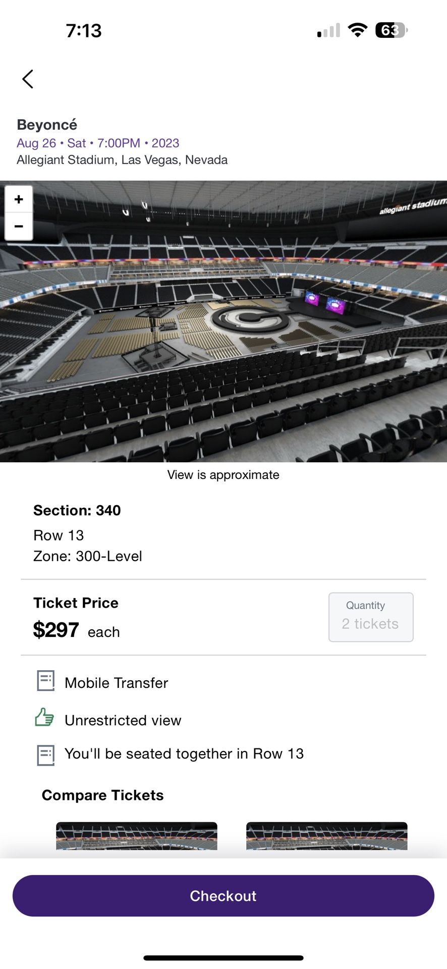 Beyoncé Tickets Las Vegas