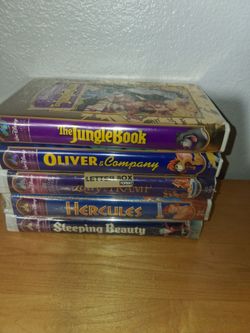 Walt Disney Masterpiece Collection VHS Lot of 5