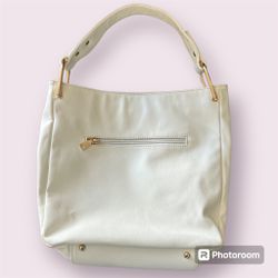 cute white bag