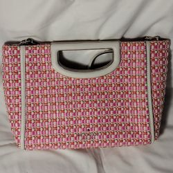 Kate Spade Alexia Top Handle Raffia Tweed
