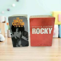 Rocky Collection VHS 1-4 Box Set from 1990 And The Rocky Anthology $25 Oh Best Offer