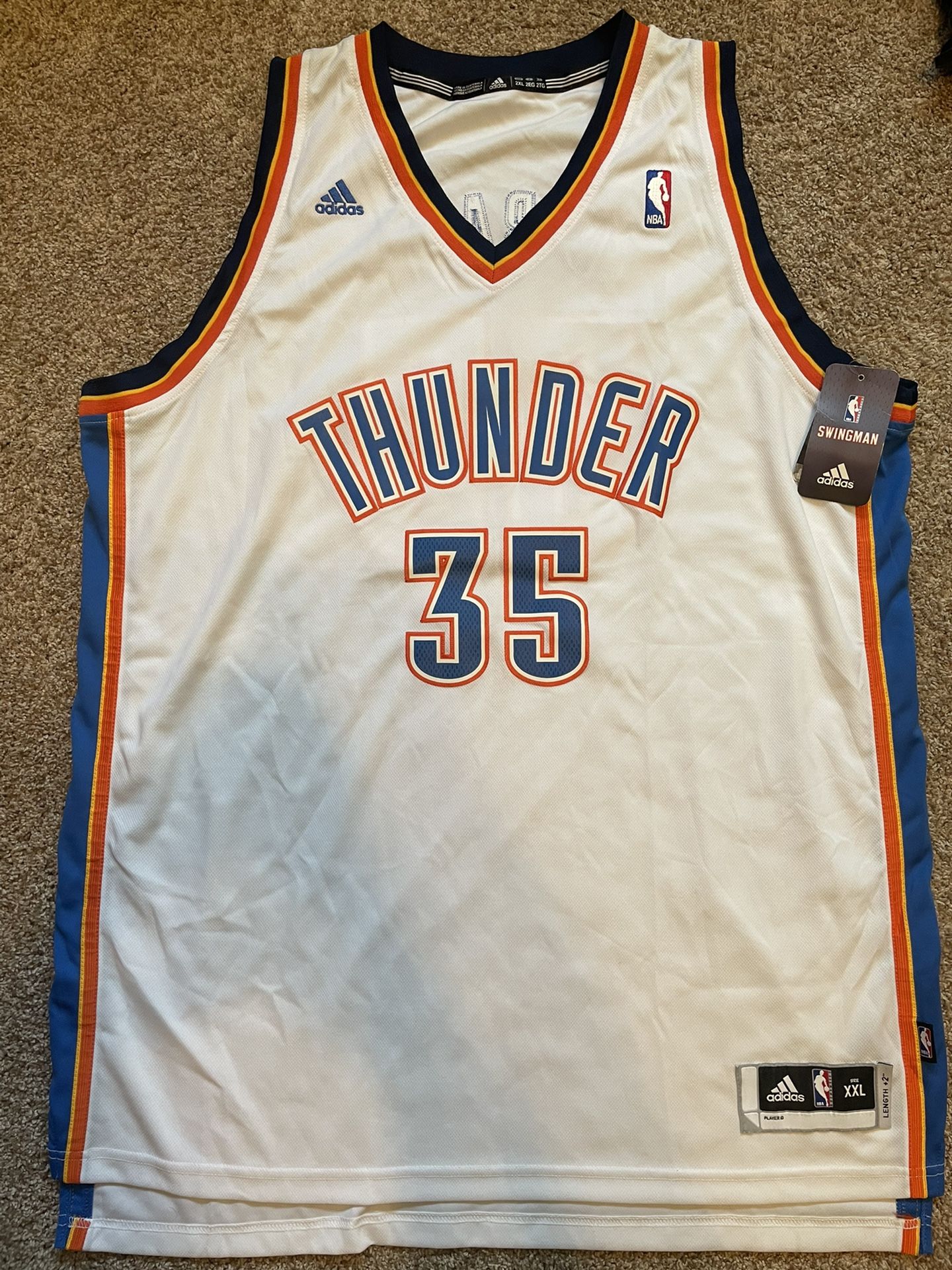 Oklahoma City thunder Kevin Durant jersey