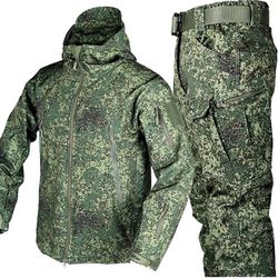 Ukraine, Russian Military Style Soft Sell Waterproof Jacket, And Pants