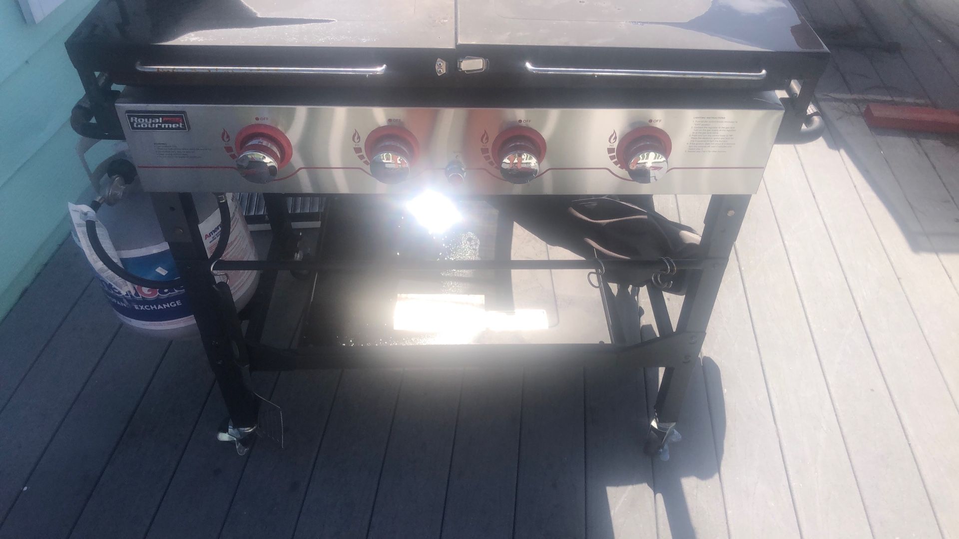 Gas Griddle