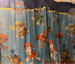 PAW PATROL block light DRAPERY Panel
