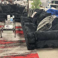 Black Sofa & Loveseat‼️✖️ $2399 Other Colors Available🎨✅