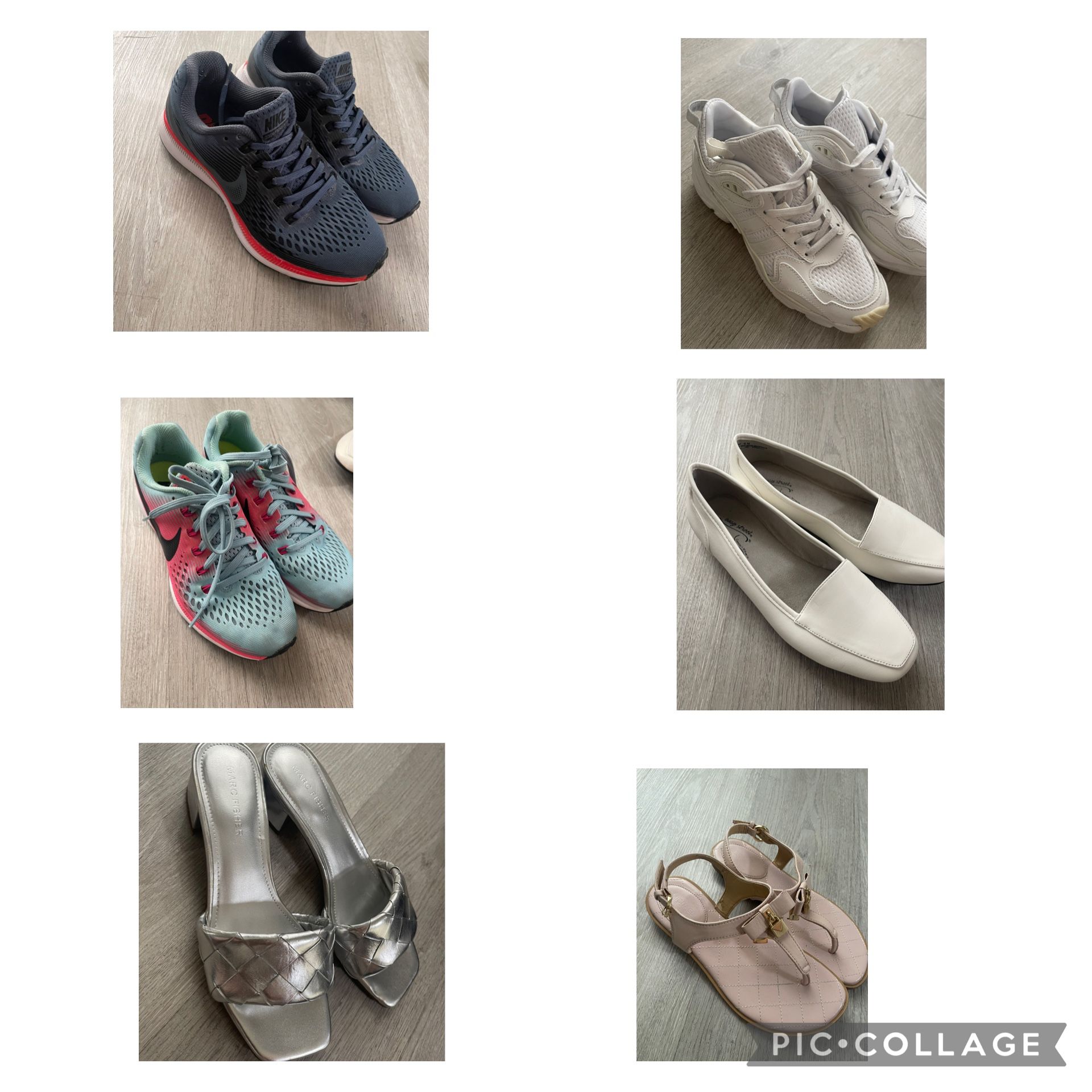 16 Pairs Of Shoes For $25 Size 6