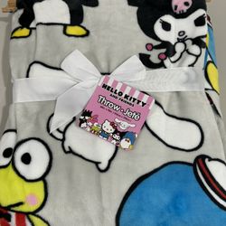 Hello Kitty And Friends Blanket 