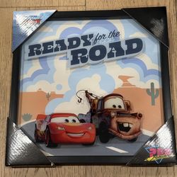 Disney Pixar Cars Lightning McQueen Picture Frame