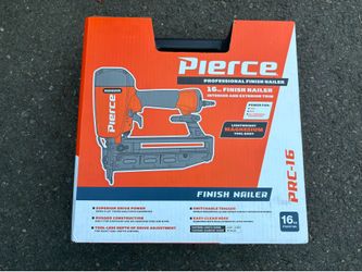 Brand New Pierce 16 Gauge Professional Finish Nailer (Model #58076)