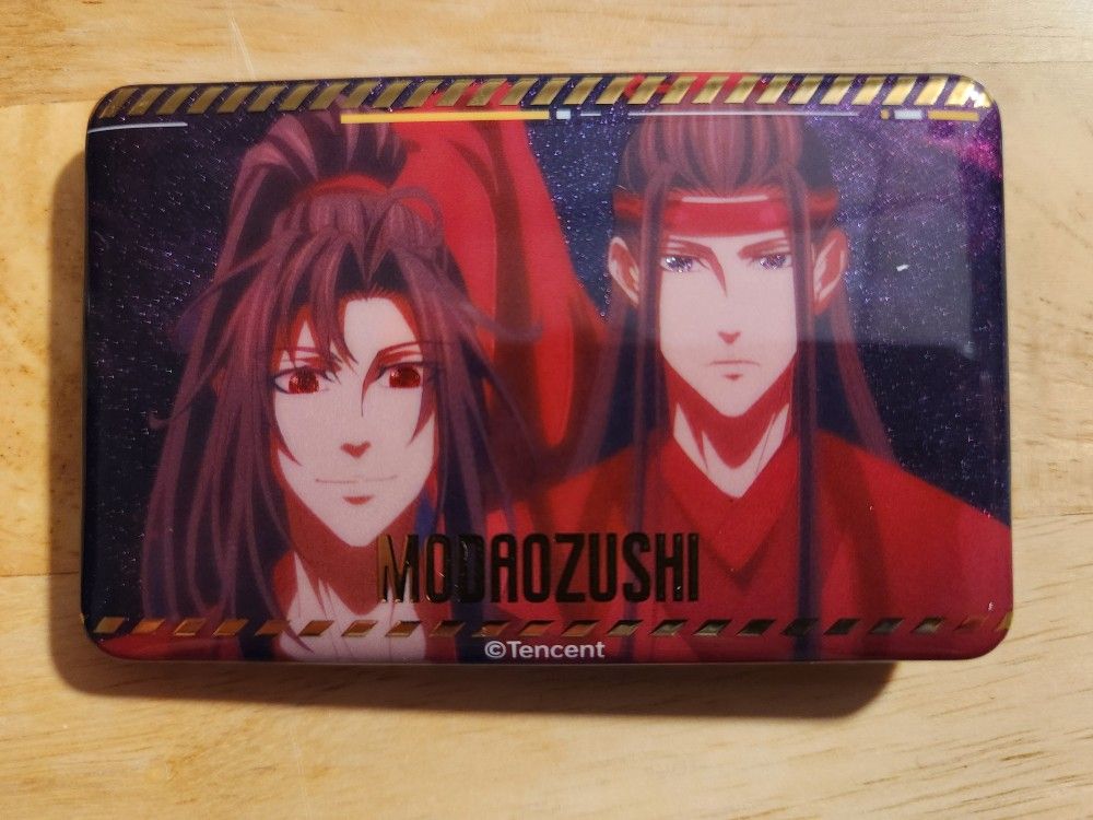 Mo Dao Zu Shi (MDZS) Animation Scene Writing Series vol. 1 Gold Stamping Square Badge