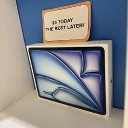 Apple iPad Air 13 inch With M2 Chip - Tablet New - Pay $5 DOWN AVAILABLE - NO CREDIT NEEDED