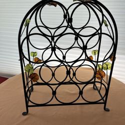 Wine Rack - Metal 10 Bottles 