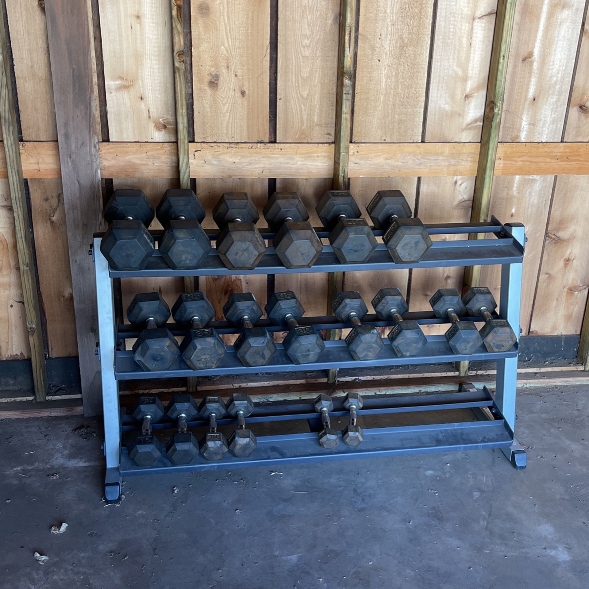 Dumbbells Complete Set 5 To 50 Lbs