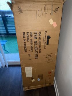 Brand New Wine Cabinet