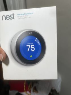 Nest Thermostat Learning Thermostat