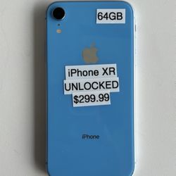 iPhone XR Unlocked 64GB 