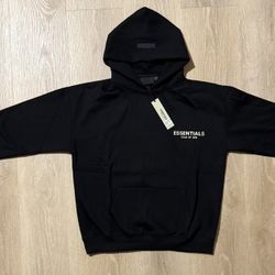 Black Essentials Hoodie Small And Medium 
