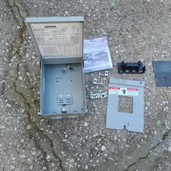 Siemens Outdoor Breaker Box Load Center